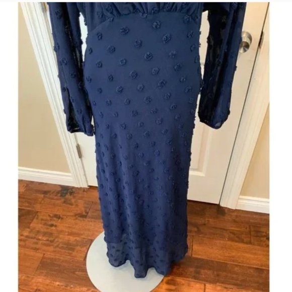 Anthropologie Michaela Textured Dot Dess - Picture 6 of 6